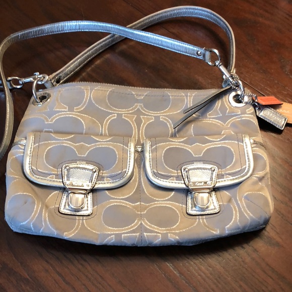 Coach Bags Coach Metallic Crossbodyshoulder Bag Poshmark